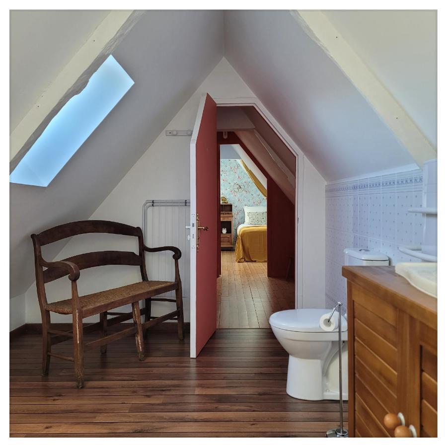 Gite De Charme Au Manoir Du Plessis-Quinquis Sainte-Seve Eksteriør bilde
