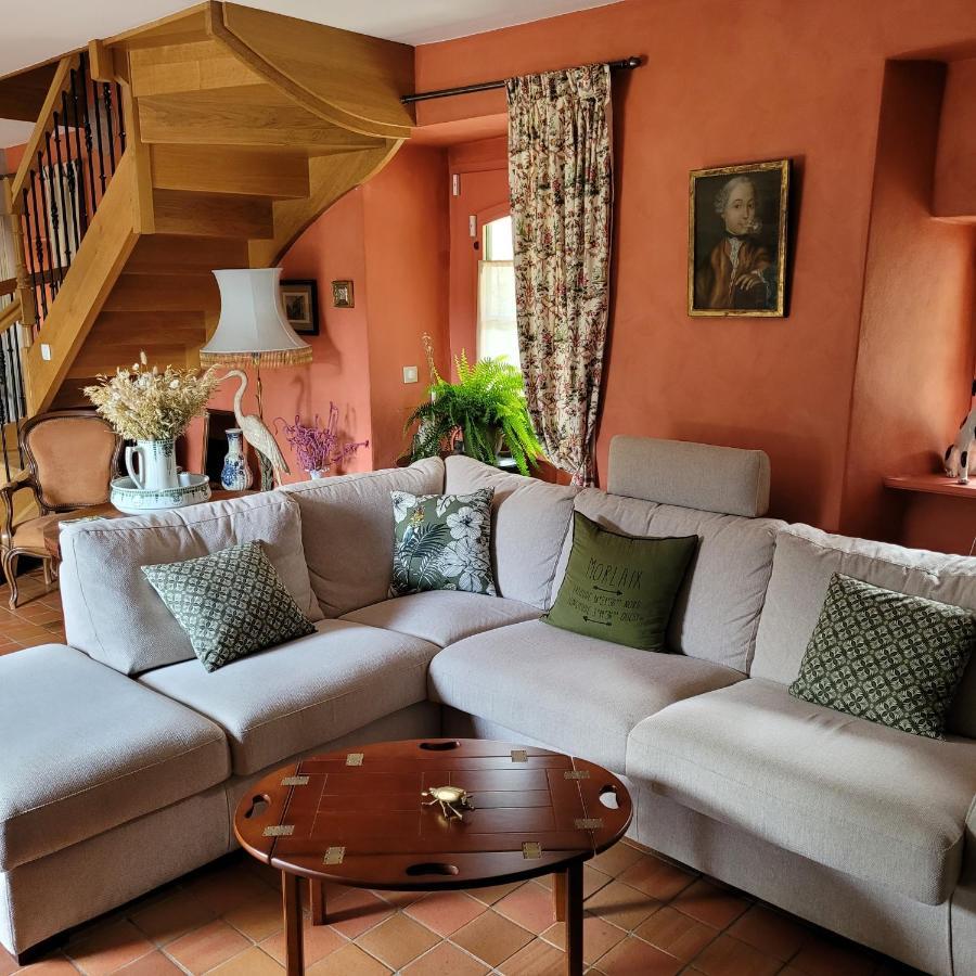 Gite De Charme Au Manoir Du Plessis-Quinquis Sainte-Seve Eksteriør bilde